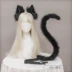 cosplay tai mèo dễ thương phụ kiện tóc đuôi mèo phụ kiện handmade mèo cô gái tai động vật headband đuôi động vật phụ kiện bộ 