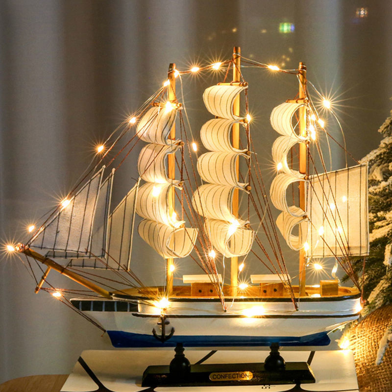 Craft Gift Hem Accessories New Lotus Leaf Hall Boyfriend Little One Sails Smooth Graduation Send Brother Birthday Gift Decoration Swing model