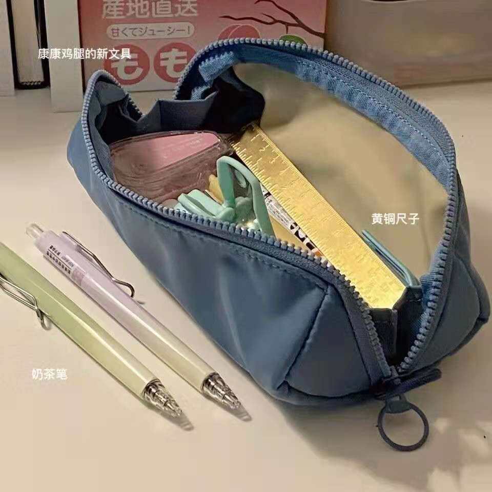 Pen Bag Ins Day Department Girls Junior High School Large Capacity High Face Value Students Brief Waterproof And Dirty Pencil Pencil Case