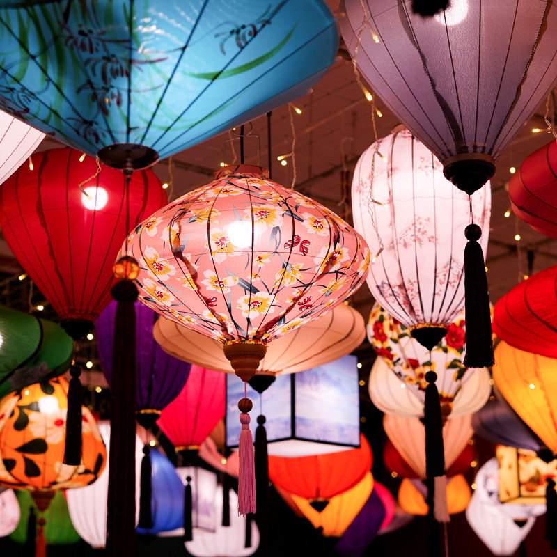 Festival Net Red Scenic Area Lantern Anti-Waterproof Outdoor Waterproof Print LOGO Customized Lighting Chancellor