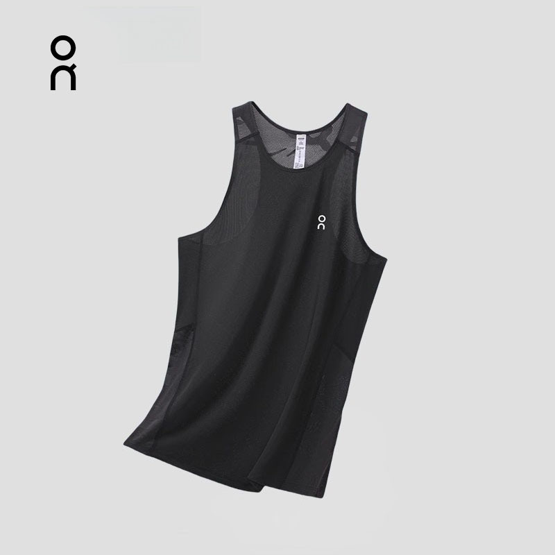 On Ewll Sports Vest for Men, Summer Ice Silk Thin Quick-Drying Sleeveless Sweat-Absorbing T-Shirt, Running Training Shirt, Trendy On Ewll Sports Vest for Men, Summer Ice Silk Thin Quick-Drying Sleeveless Sweat-Absorbing T-Shirt, Running Training Shirt, Trendy