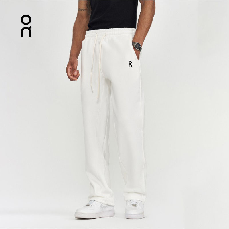 On Ewll American-Style Sports Casual Pants for Men, New Loose Fit with Drape, Drawstring, Fleece-Lined Sweatpants, Fashionable and Versatile On Ewll American-Style Sports Casual Pants for Men, New Loose Fit with Drape, Drawstring, Fleece-Lined Sweatpants, Fashionable and Versatile