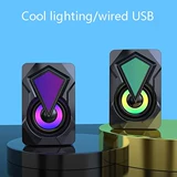 Компьютерный динамик 2.0 USB -игровой стереопроводной динамик