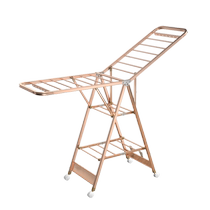 Handsome Conn 504 Laundry Rack Landing Folding Indoor outdoor balcony Baby drying rack aluminum alloy clotheshorse