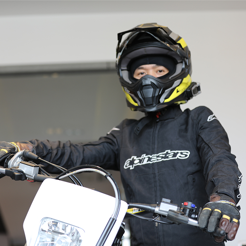 LOBOO Roperin Summer Hood Locomotive Safety Helmet Inner Lining Light And Thin Breathable Sunscreen Ice Silk Cold Sensation Riding Mask