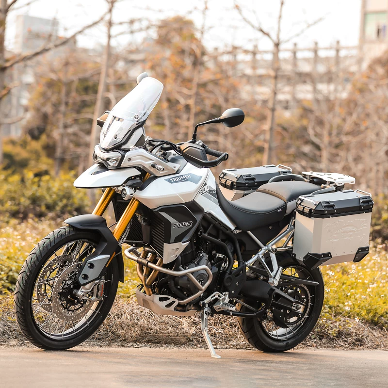 ЛОБОО редис мотоцикл три коробки подходят для Tiger850 Tiger900 коробка быстрая разборка хвостовая коробка