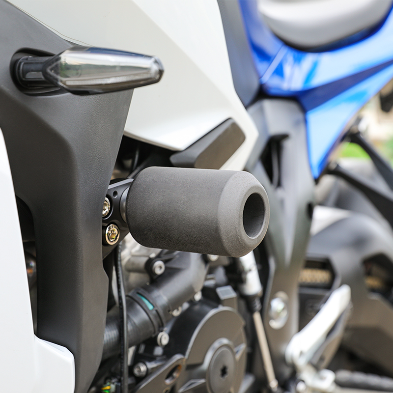 LOBOO radish motorcycle bumper modification is suitable for BMW S1000XR bumper anti-fall rubber fog lamp bracket