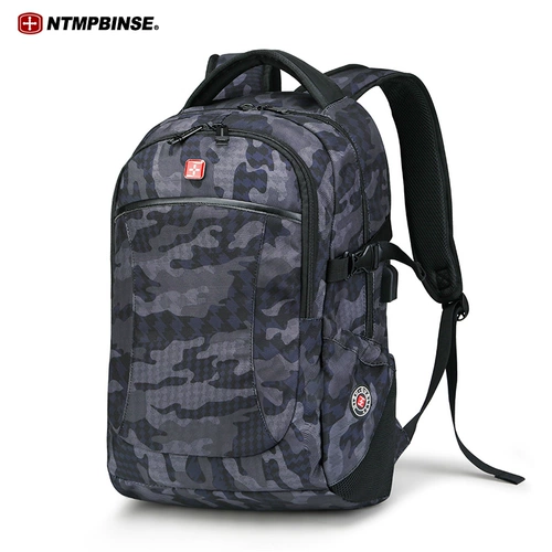 Вместительная и большая сумка для путешествий, высокий ноутбук, сумка через плечо, камуфляжный школьный рюкзак для школьников, Швейцария, для средней школы
