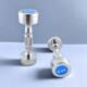 Electroplated Pure Steel Dumbbells for Men, Fitness Equipment for Home Use, Electroplated 2kg 5kg 10kg Carbon Steel Dumbbells for Women