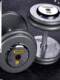 Heavy-Duty Flat-Head Painted Dumbbells 50kg Pair Cast Iron 25 30 40 60 80 100kg for Fitness Use