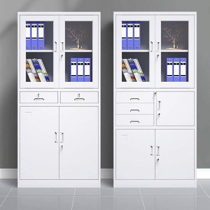New Iron Sheet Filing Cabinet Office Information Cabinet Financial Warrant Cabinet Corporate Archives Cabinet With Lock Storage Split Sheet-Taobao