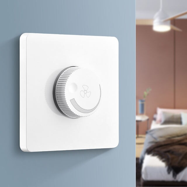 Bull Knob Type Electric Fan Speed Governor Switch Endless transmission 220V Dark mounted 86 Type ceiling fan Universal panel