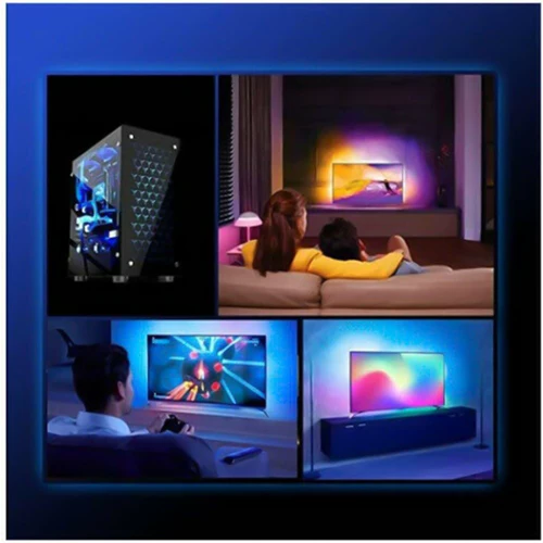 RGB LED Strip DIY Ambilight TV PC Screen Dream Ecrem Usb Led Strip