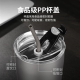 Чистое титановое двойное кофейное чашка Cofite Cup Cup с крышкой с титановым сплавным портативным портативным анти -хат