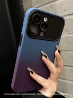 Apple, совместимый iPhone 14, iPhone14 Pro, чехол для телефона, брендовый защитный чехол подходит для мужчин и женщин, iphone, 13promax, градиент, 2 в 1, для влюбленных, женский стиль, простой и элегантный дизайн, легкий роскошный стиль