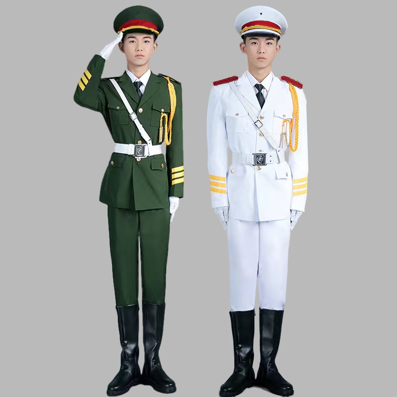Middle and High School Honor Guard Uniforms, Flag-Raising Uniforms, Band Uniforms, Choir Stage Costumes, Flag-Bearer Ceremonial Suits
