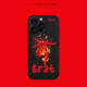 CosmiCase Devil Fire Illustration iPhone Case for iPhone 13 – 17