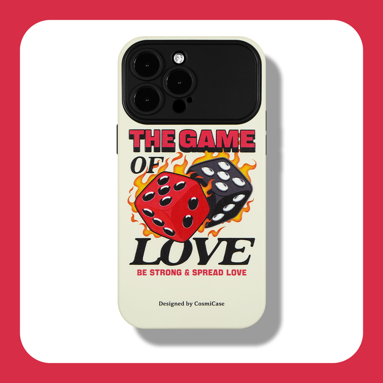 Cosmi The Game Of Love Fire Dice New Tarot Card 15, 14, 13, 12iPhone 12, 12 Pro, 12 Pro Max iPhone Case