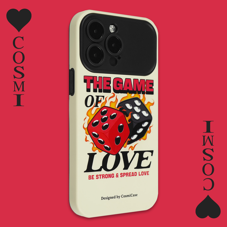 Cosmi The Game Of Love Fire Dice New Tarot Card 15, 14, 13, 12iPhone 12, 12 Pro, 12 Pro Max iPhone Case