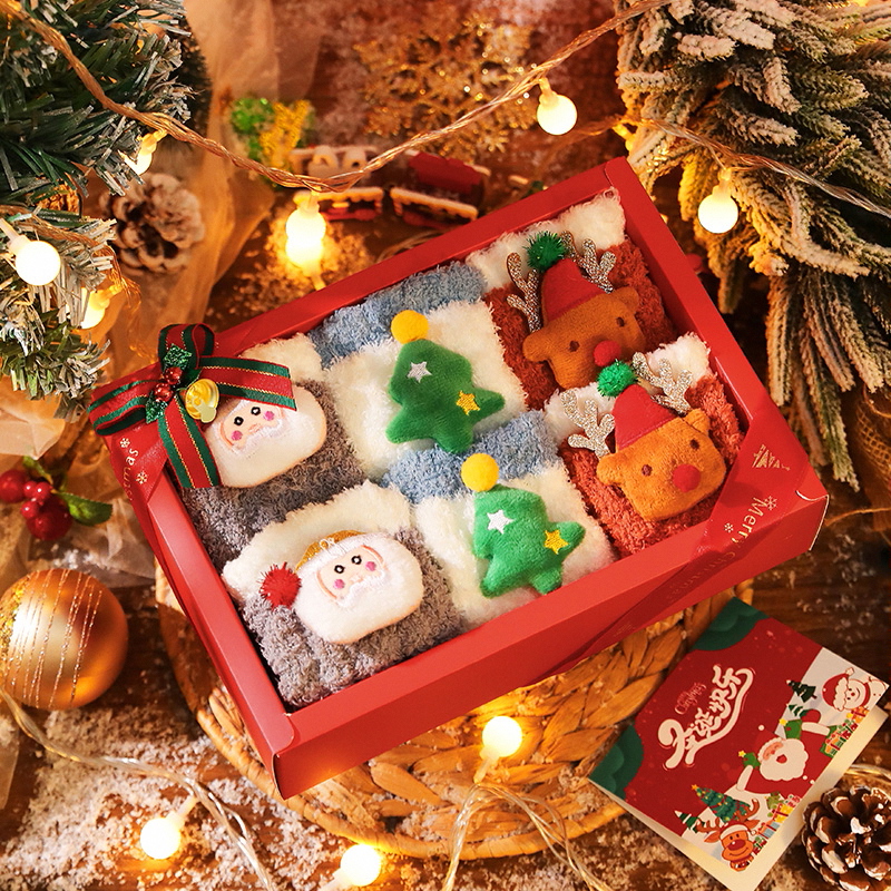 Christmas presents 2023 new unique and creative socks gift box Christmas Eve surprise small gift gift-giving girlfriend-Taobao