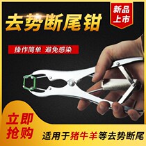 Beast with piggy piglet small sheep Broketail to snobby metal expansion pincers Pets dogs No blood to tail tool breeding instruments