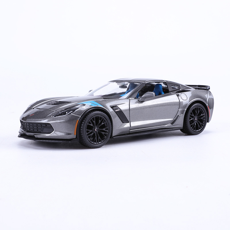 Meritou 1:24 alloy car model 2017 Chevrolet Comero ZL1 Corvette z06 alloy car model-Taobao