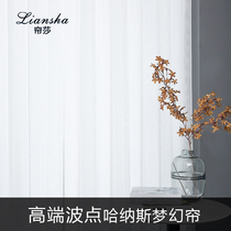 Liansha Dream Curtain Vertical Blinds Smart Electric Hanas Curtain Vertical Curtain Shade Bedroom Balcony Living Room