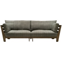 Walnut wood living room furniture sofa and coffee table imported from Japan. Customers purchasing from Shanghai Xiamen Hangzhou please consult first.