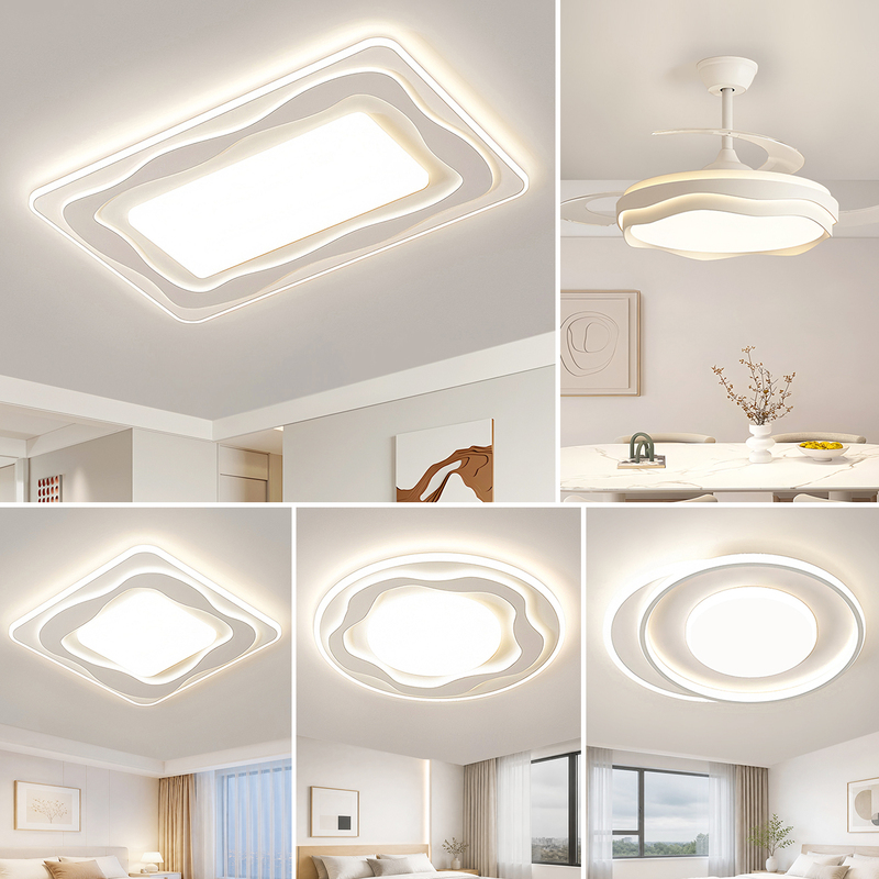 2026 New Model Living Room Main Light Modern Minimalist Three-Bedroom Two-Living-Room Whole House Package Combination Remote-Controlled Ceiling Light Set 2026 New Model Living Room Main Light Modern Minimalist Three-Bedroom Two-Living-Room Whole House Package Combination Remote-Controlled Ceiling Light Set