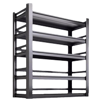 Kitchen multi-functional storage rack storage cabinet floor-standing multi-layer household adjustable storage cabinet cupboard dust-proof 1759