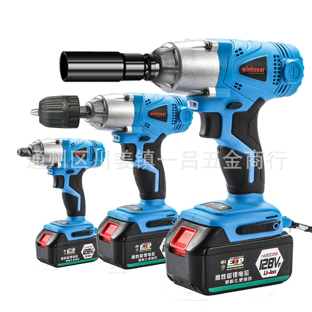 Manufacturer Charging Impact Electric Drill Lithium Electric Frame Tool Pneumatic Wrench Electric Drill Torkle Plate Handle