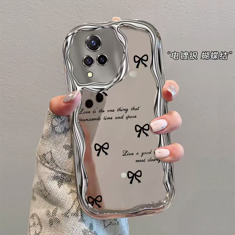 Vivo S9 Mobile Phone Case Electroplating V2072A Soft Silicone Vlvos9E Protective Cover 5g Lens All-Inclusive Anti-Fall V2048A Personalized Creative Viv0S9 Simple Vovi Vivo S9E Popular Female Model