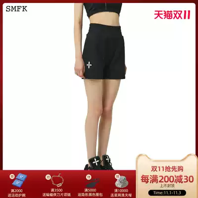 SMFK eternal riding shorts sports casual women's high waist slim cotton bicycle pants summer model Wu Xuanyi
