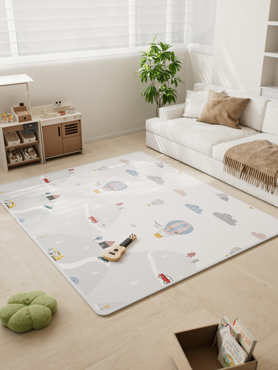 Baby Crawling Mat, Thickened, Non-Toxic, Odorless, Foldable, Interlocking Foam Floor Mat for Home Use in the Living Room