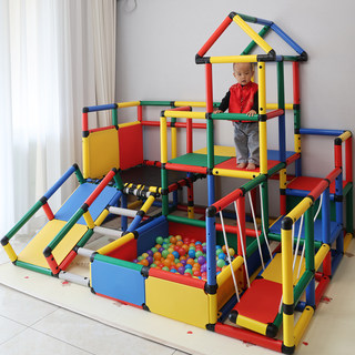 Children's Versatile Climbing Frame, Baby Indoor Climbing Ladder, Toddler Sensory Training Toy Set, Playground Slide