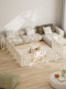 Zaun Leitplanke Baby Indoor Wohnzimmer Sofa Boden Spiel Einzel- und drei Seiten Kinder Baby Kleinkind Krabbelmatte