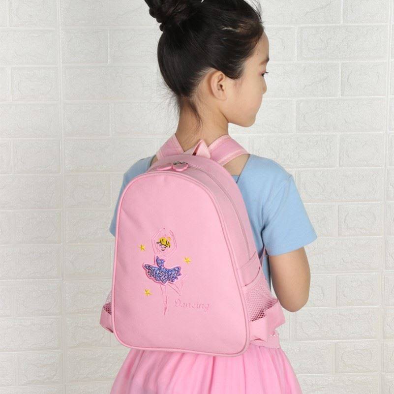 Dance package children can customize logo dance bag girls shoulder large capacity practice clothing to accept portable Han version