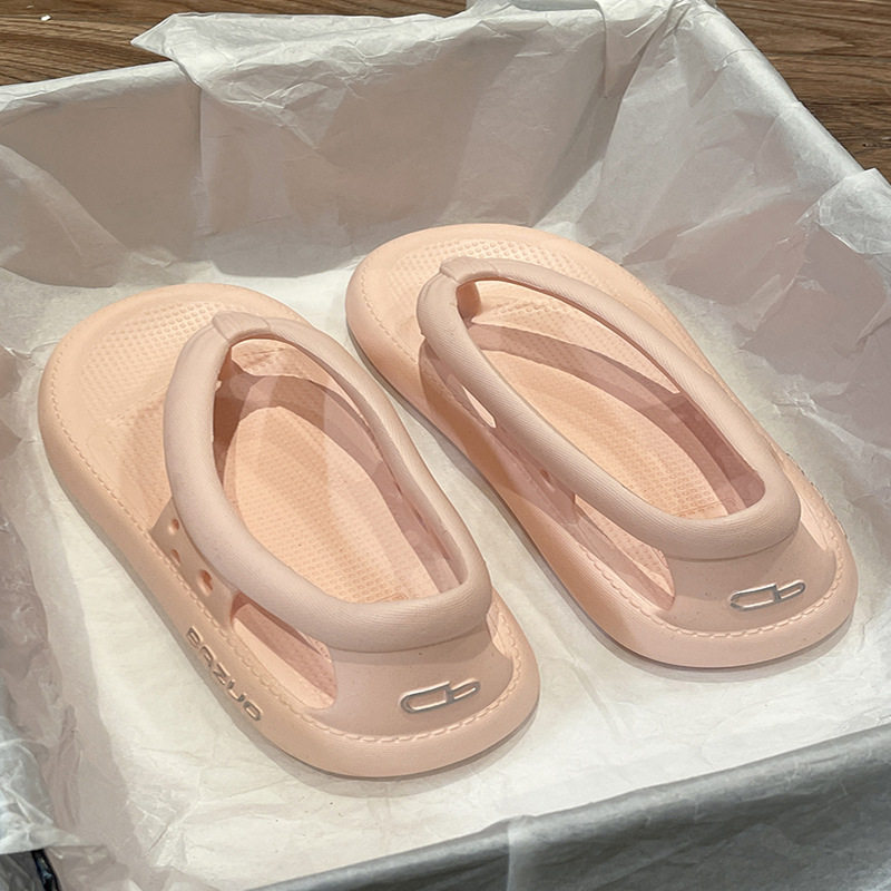 2022 New Fashion Spring Summer included Included Sandals Outside of the net Red Cartoon 100 hitch Casual Non-slip Pure Color