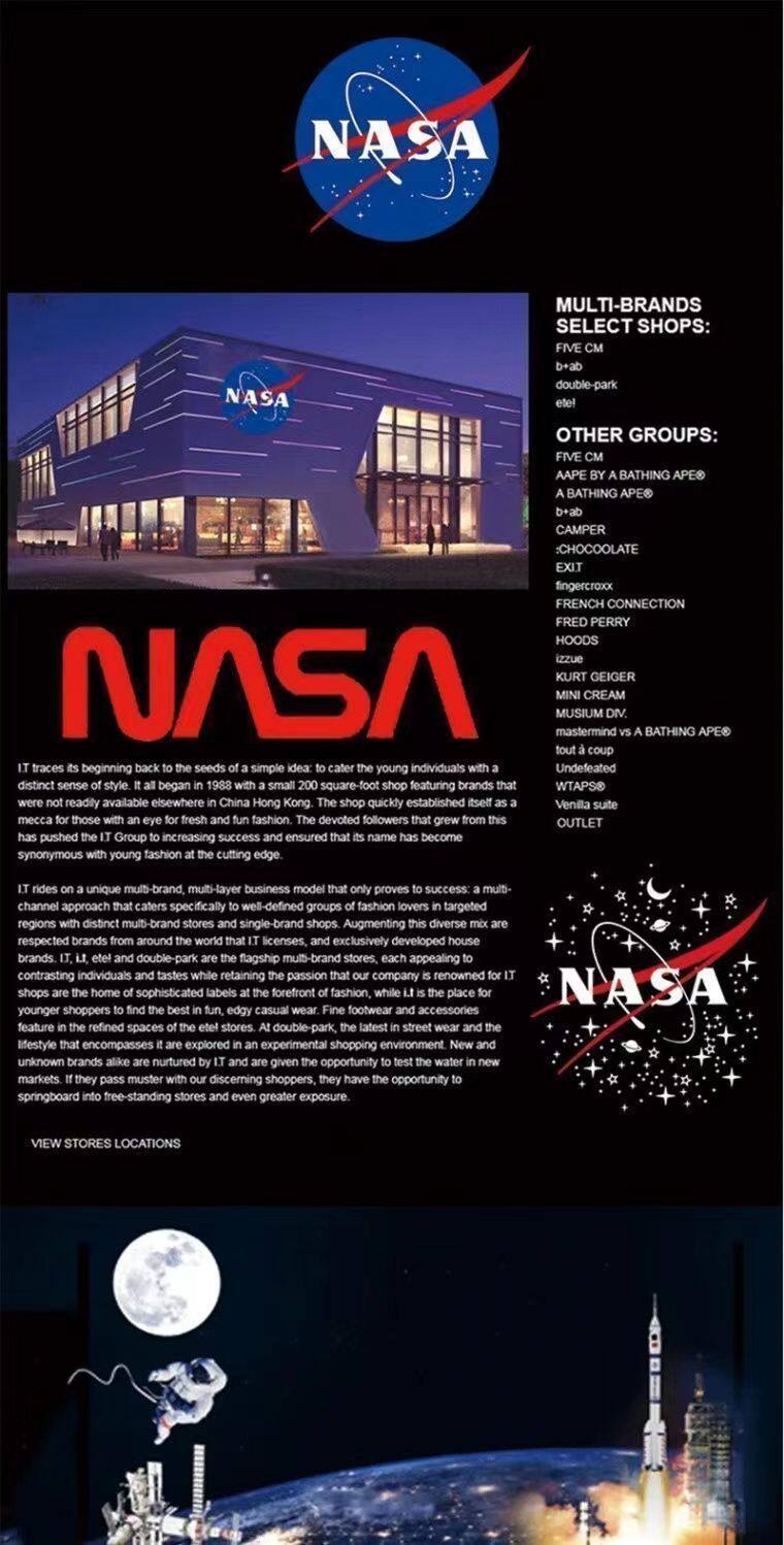 NASA联名我的世界夏季儿童短袖T恤时尚痞帅男童休闲运动半袖上衣 — 1