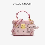 CHALIE&KOLSR Сумка для телефона, сумка через плечо, из натуральной кожи, тренд сезона