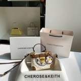 Коробка, косметичка, универсальная сумка через плечо, из натуральной кожи, осенняя