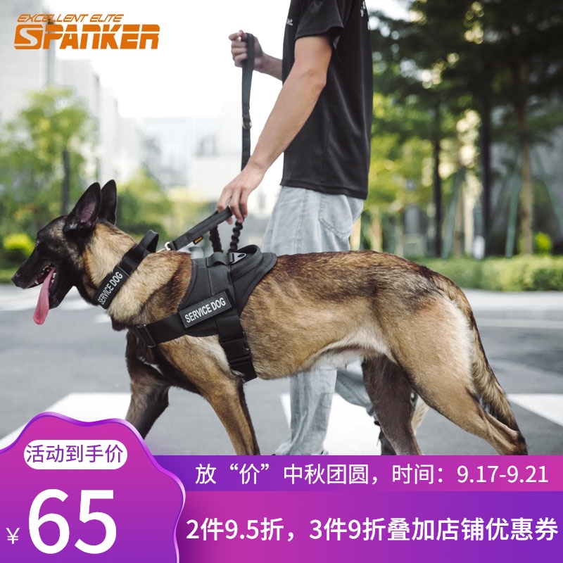 Dog breast-holding baby bag large canine-style traction rope Medium dog Walking Dog Rope Horse Dog Holding Baby Bag Chest Back