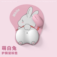 Wallbet Mouse Pad (милый белый кролик)