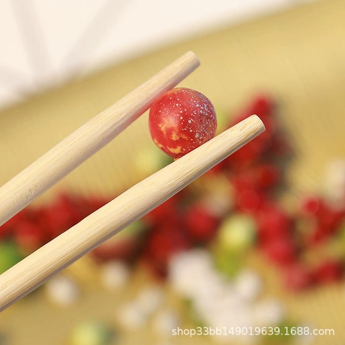 Одноразовые палочки для палочек для палочек посвящены дешевым фаст -фуду для домашнего удобства для бамбуковых палочек для еды.