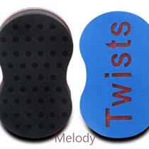 Curly hair twist sponge curly sponge eight-shaped hairsponge