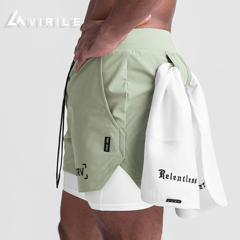 American-Style Basketball Shorts for Men, Double-Layered with Lining, Quick-Drying, Elastic Training Running Shorts, Fitness Sports Shorts for Summer American-Style Basketball Shorts for Men, Double-Layered with Lining, Quick-Drying, Elastic Training Running Shorts, Fitness Sports Shorts for Summer