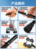Le Laifu Carbon Fiber Crutches Are Ultra-Lightweight Walking Sticks for the Elderly, Non-Slip Telescopic Walking Sticks with Solid Wood Handles, Not for Mountain Climbing, but for Walking Assistance