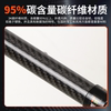 Le Laifu Carbon Fiber Walking Stick, Lightweight, Telescopic, with Solid Wood Handle, Non-Slip, Hiking Cane, Stylish Walking Aid for the Elderly