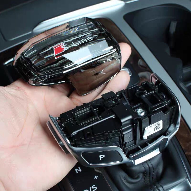 奥迪A4L/A5/A6L/A7/A8/Q5L/Q7/Q8水晶档把盖改装攻略，让你的车瞬间高大上！-发动机附件-淘宝百科网