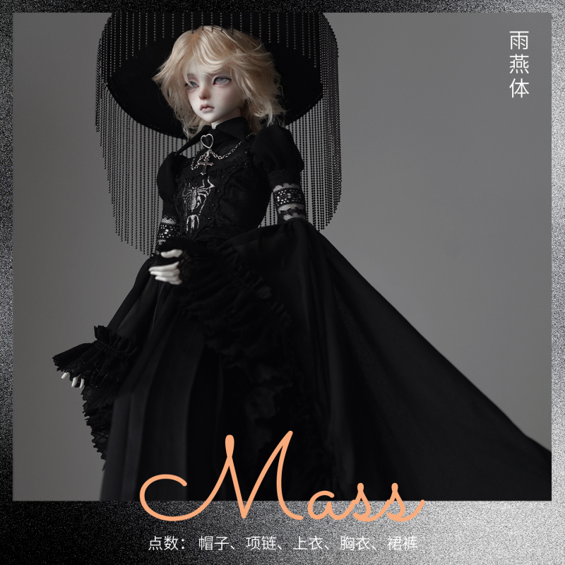 [Mass] Bjd Big Four Gothic Religious Abstinence Style Doll Clothes Set